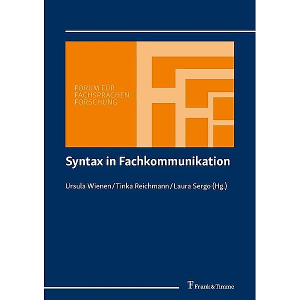 Syntax in Fachkommunikation