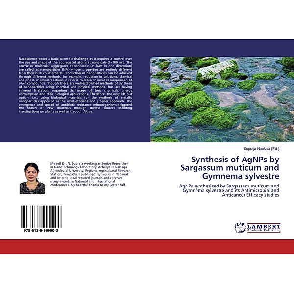 Synthesis of AgNPs by Sargassum muticum and Gymnema sylvestre