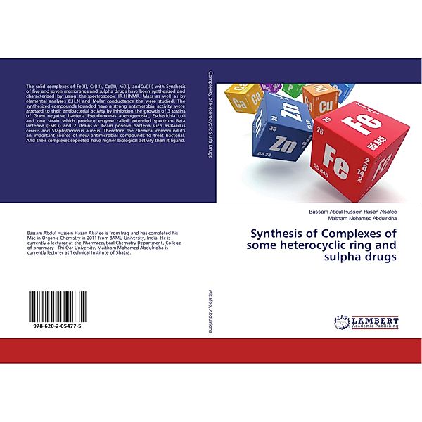 Synthesis of Complexes of some heterocyclic ring and sulpha drugs, Bassam Abdul Hussein Hasan Alsafee, Maitham Mohamed Abdulridha