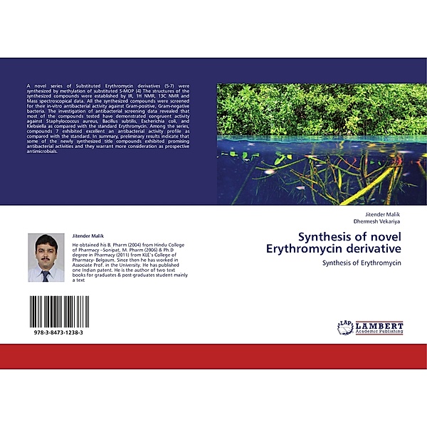Synthesis of novel Erythromycin derivative, Jitender Malik, Dhermesh Vekariya