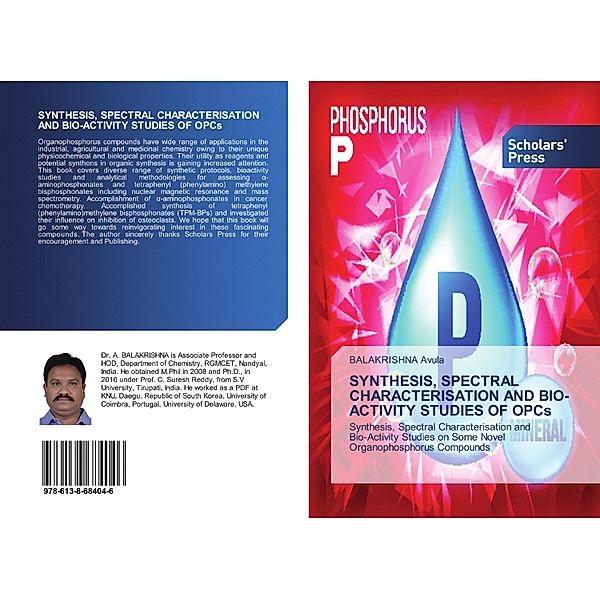 SYNTHESIS, SPECTRAL CHARACTERISATION AND BIO-ACTIVITY STUDIES OF OPCs, BALAKRISHNA Avula