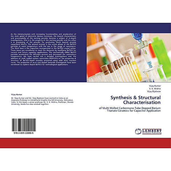 Synthesis & Structural Characterisation, Vijay Kumar, S. K. Mishra, Vijay Bijalwan