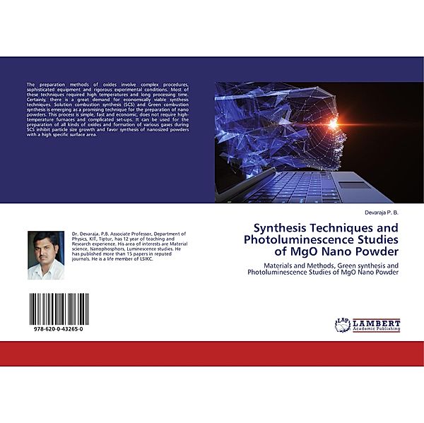 Synthesis Techniques and Photoluminescence Studies of MgO Nano Powder, Devaraja P. B.