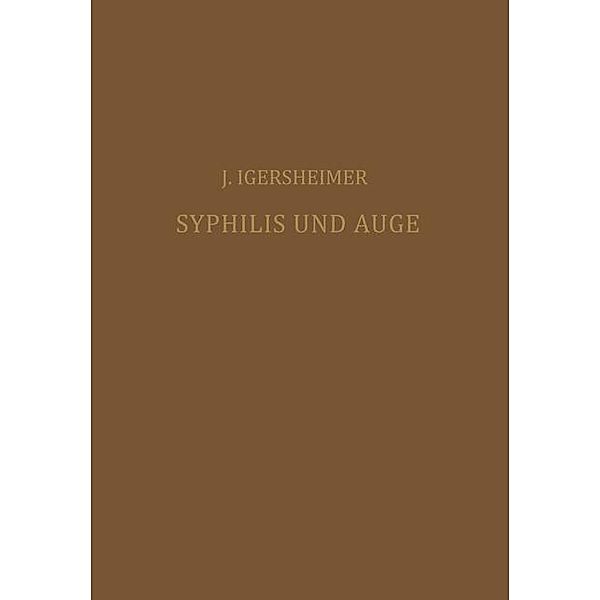 Syphilis und Auge, Josef Igersheimer