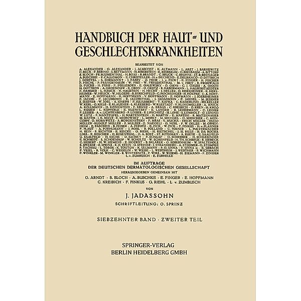 Syphilis und Auge / Handbuch der Haut- und Geschlechtskrankheiten Bd.B / 17 / 2, J. Igersheimer