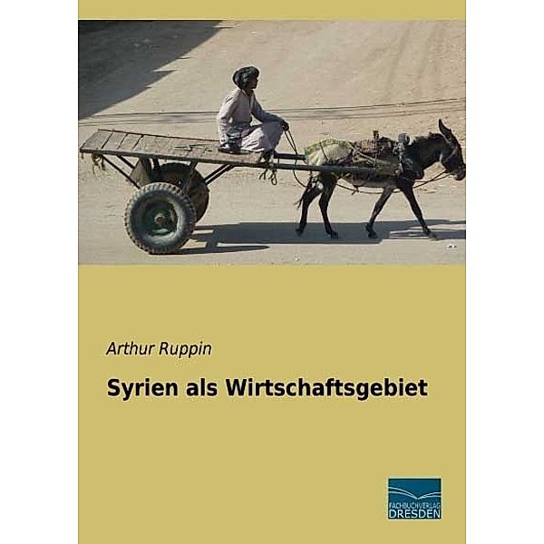 Syrien als Wirtschaftsgebiet, Arthur Ruppin