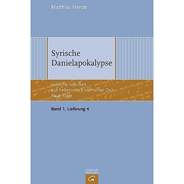 Syrische Danielapokalypse, Matthias Henze