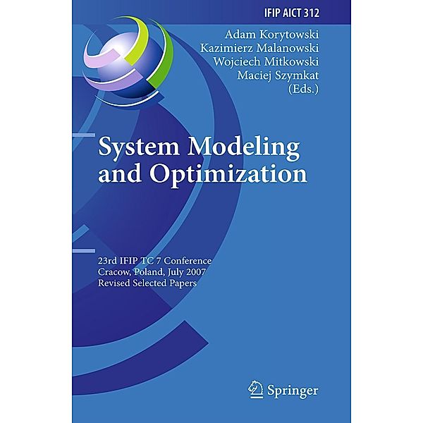 System Modeling and Optimization / IFIP Advances in Information and Communication Technology Bd.312