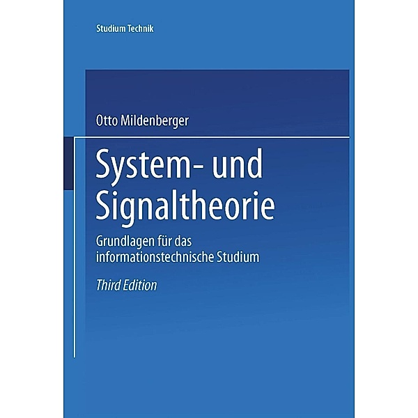 System- und Signaltheorie / Studium Technik, Otto Mildenberger