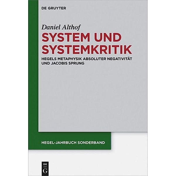 System und Systemkritik, Daniel Althof