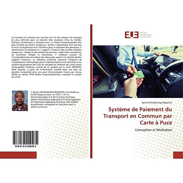 Système de Paiement du Transport en Commun par Carte à Puce, Sylvain Mudahunga Baganizi