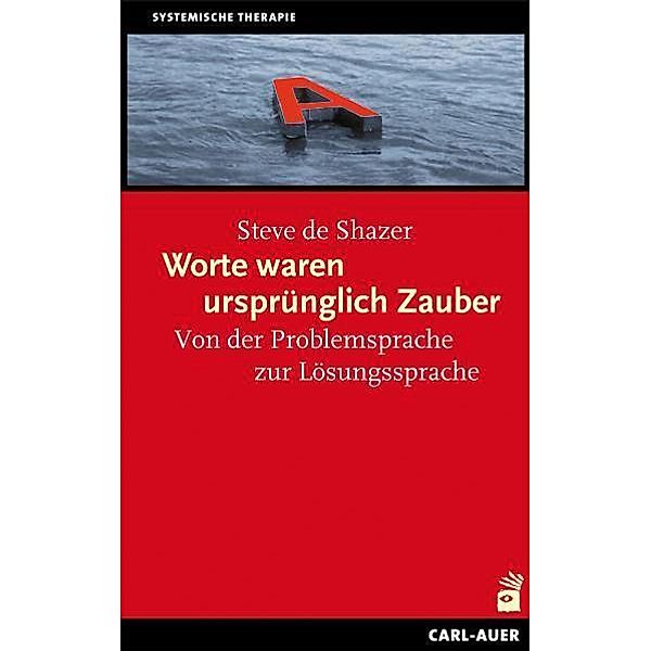 Systemische Therapie / Worte waren ursprünglich Zauber, Steve DeShazer