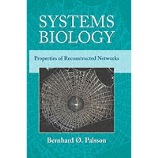 Systems Biology, Bernhard o. Palsson