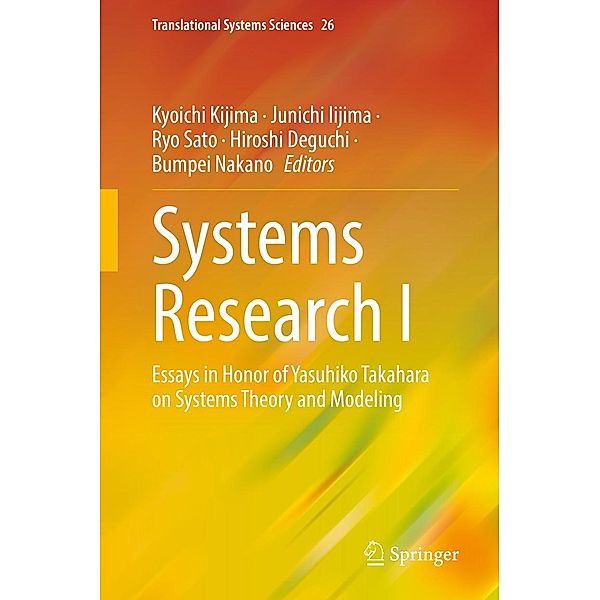 Systems Research I / Translational Systems Sciences Bd.26