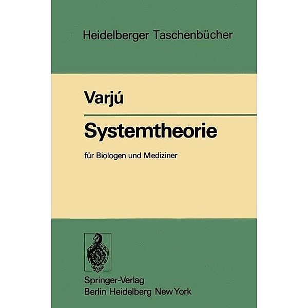 Systemtheorie / Heidelberger Taschenbücher Bd.182, Dezsö Varju