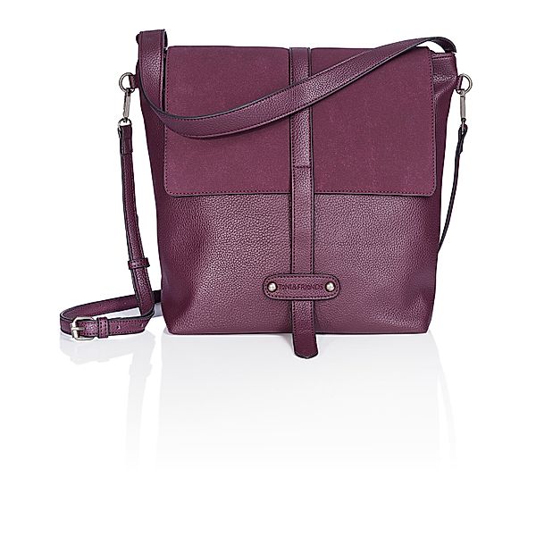 T&F Damen Tasche Bari (Farbe: beere)