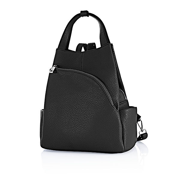 T&F Schulter- & Rucksacktasche Sophia (Farbe: schwarz)