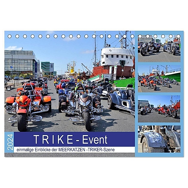 T R I K E - Event (Tischkalender 2024 DIN A5 quer), CALVENDO Monatskalender, Günther Klünder
