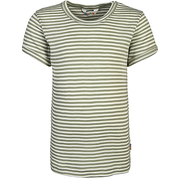 Joha T-Shirt 4028 SILK in greenstripe