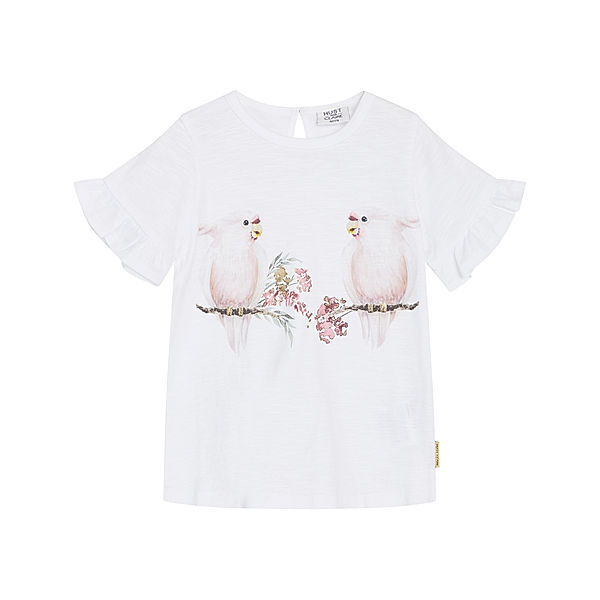 Hust & Claire T-Shirt ACHENA BIRDS in white