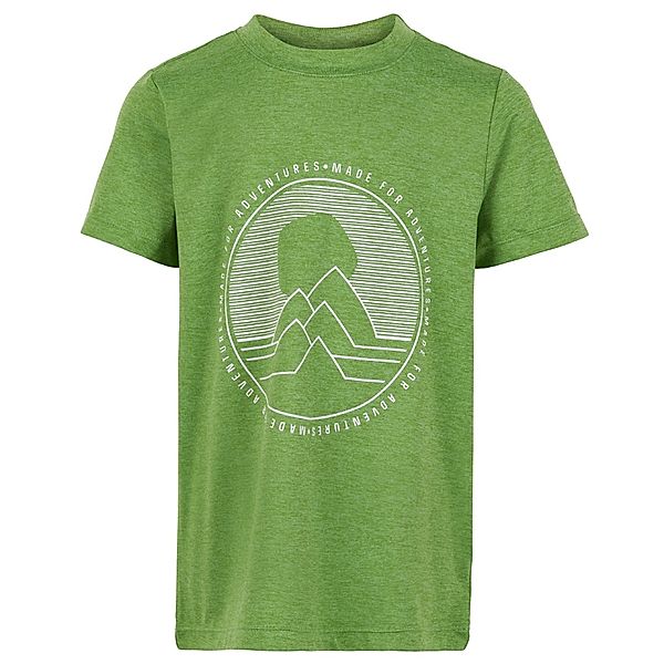Color Kids T-Shirt ADVENTURES mit Motiv in grün