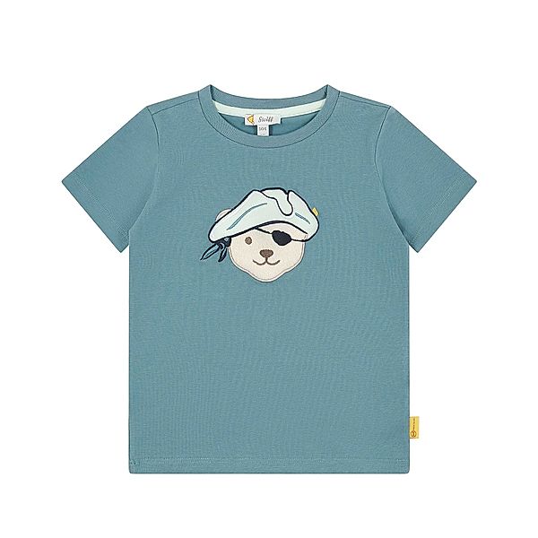 Steiff T-Shirt ALIGATOR ISLAND BEAR in bluestone