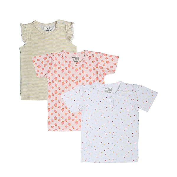 Hust & Claire T-Shirt ALINA 3er Pack in skin chalk