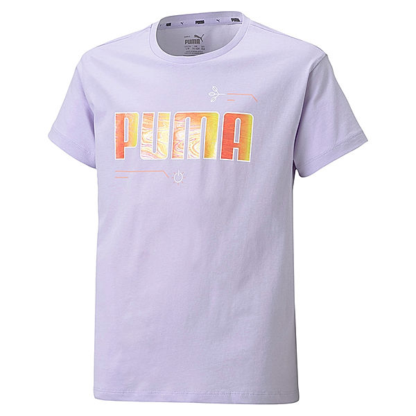 Puma T-Shirt ALPA GRAPHIC in lavendel
