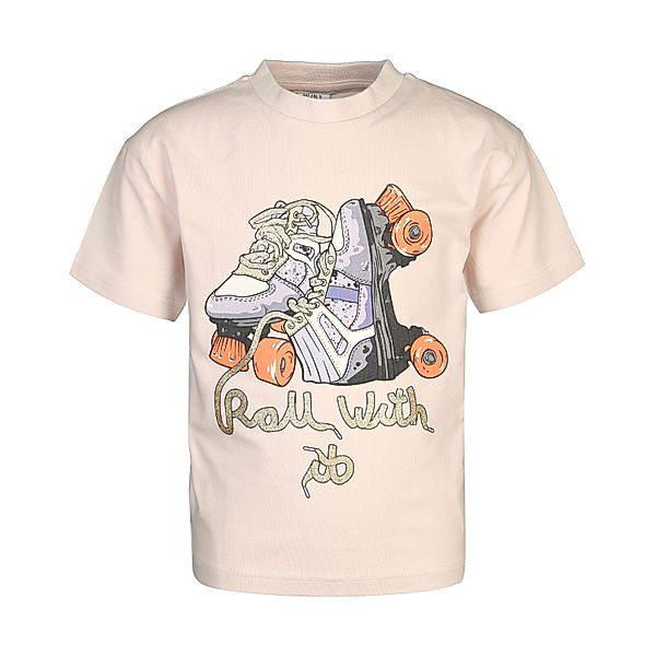 Hust & Claire T-Shirt AMARI SKATE in peach skin