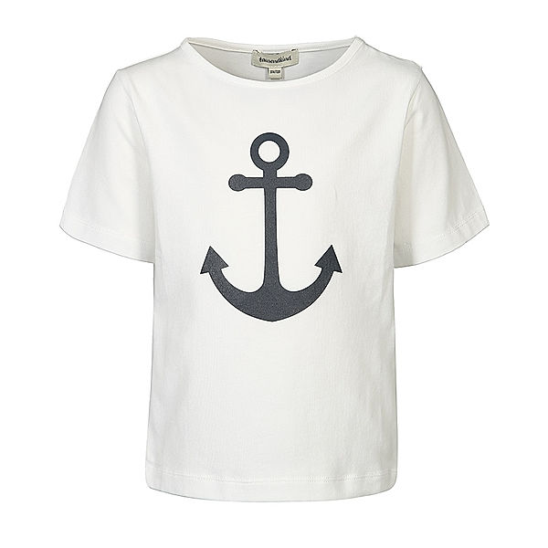 tausendkind collection T-Shirt ANKER in weiss