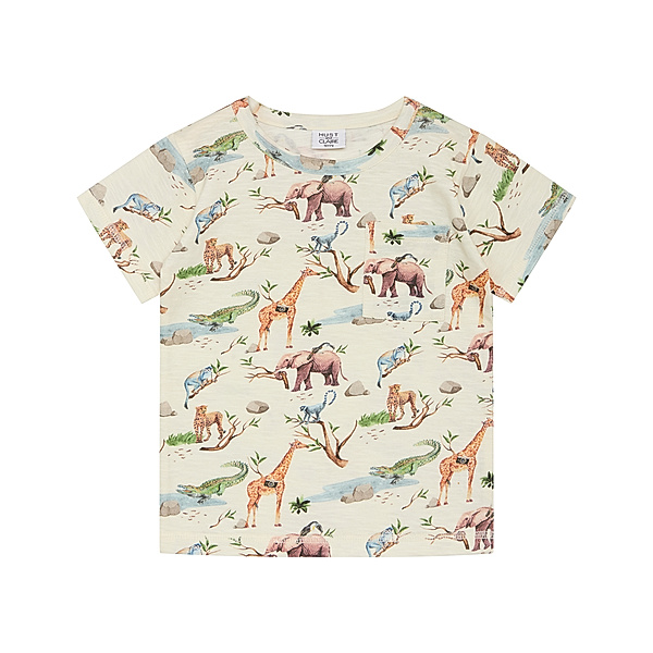 Hust & Claire T-Shirt ANKER SAFARI in ivory