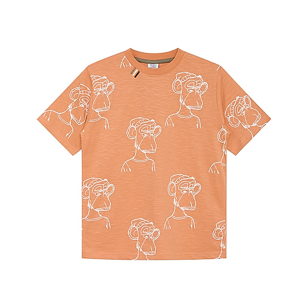 Hust & Claire T-Shirt ANSKIL AFFE in pheasant