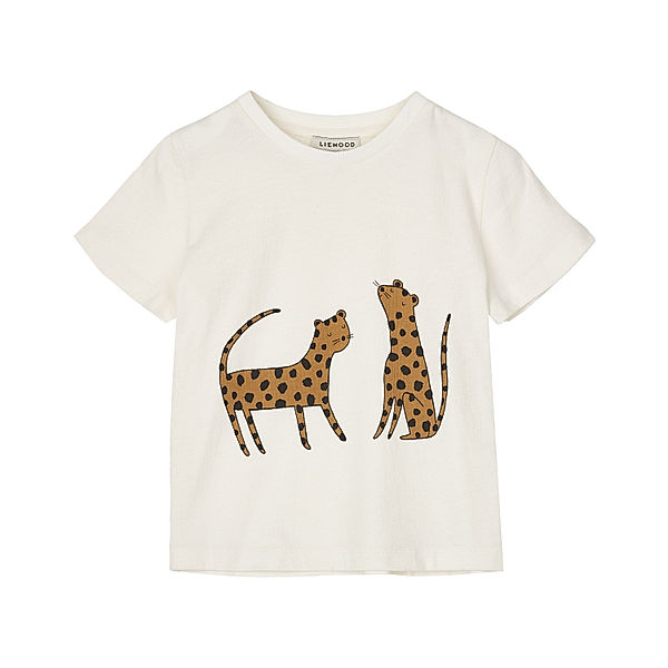 LIEWOOD T-Shirt APIA LEOPARD in sandy