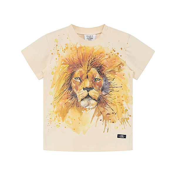 Hust & Claire T-Shirt ARTHUR LION in sand