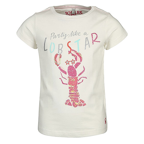 Tom Joule® T-Shirt ASTRA LOBSTER in weiß