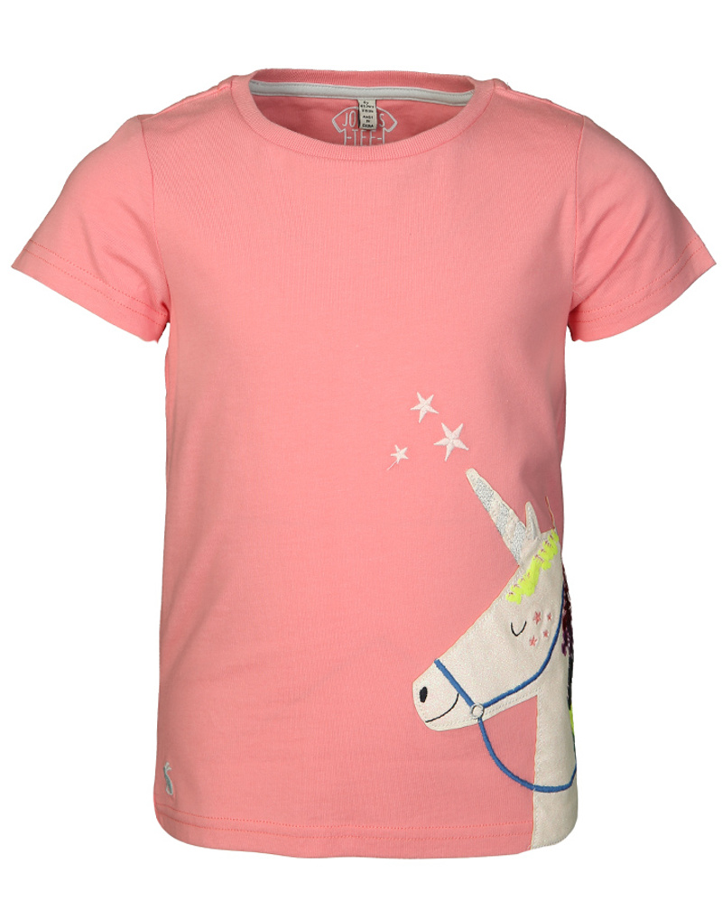 T-Shirt ASTRA UNICORN STARS in koralle bestellen