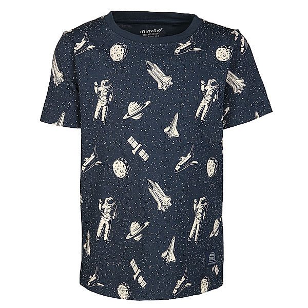 Minymo T-Shirt ASTRONAUT in blue nights