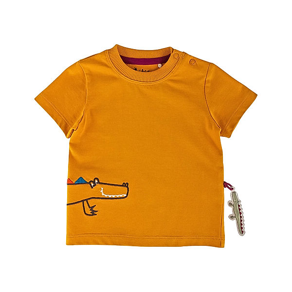 Sigikid T-Shirt B - WILD CROCODILE in gelb