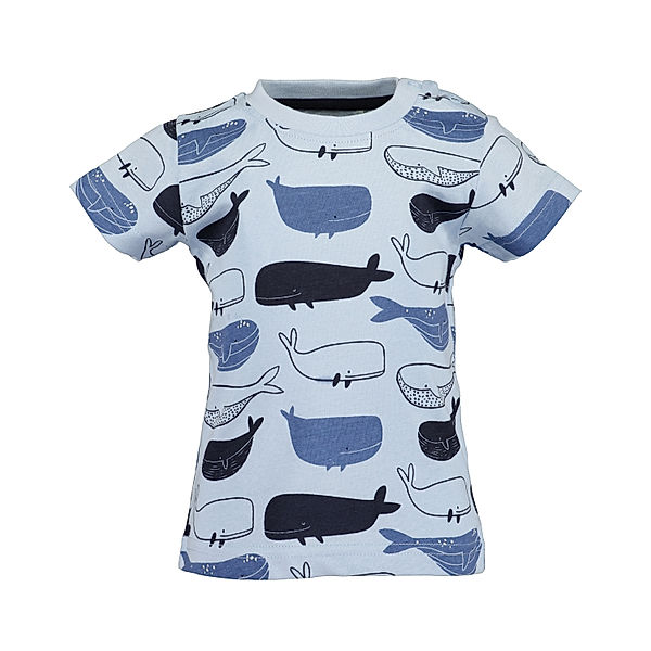 BLUE SEVEN T-Shirt BALLENA in hellblau