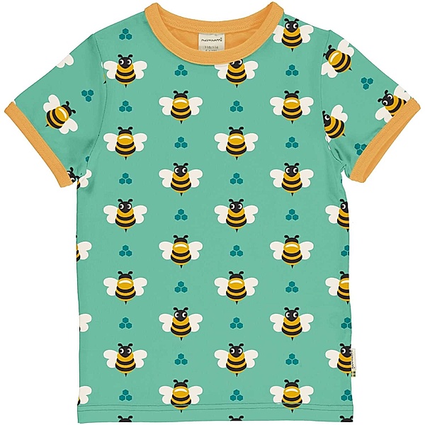 Maxomorra T-Shirt BEE in grün