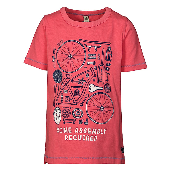 Tom Joule® T-Shirt BEN BIKE in pink