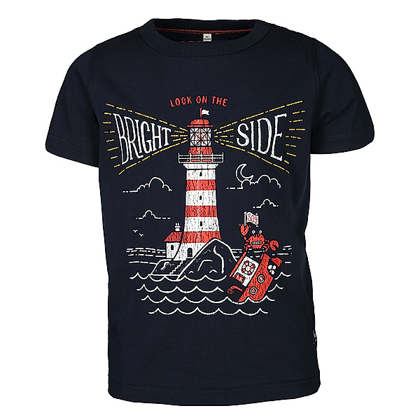 Tom Joule® T-Shirt BEN – BRIGHT SIDE in navy