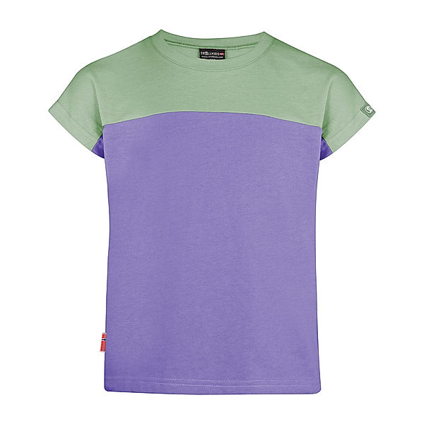 TROLLKIDS T-Shirt BERGEN in pistachio green/lilac