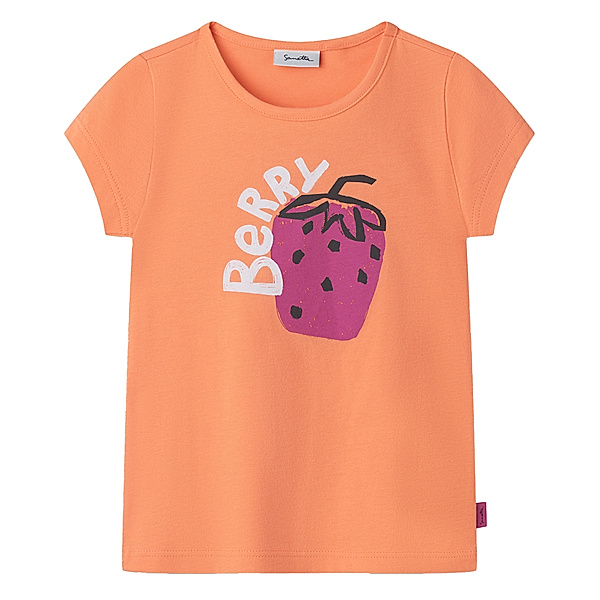 Sanetta Pure T-Shirt BERRY in orange blush