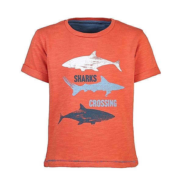 Kanz T-Shirt BIG BLUE in orange