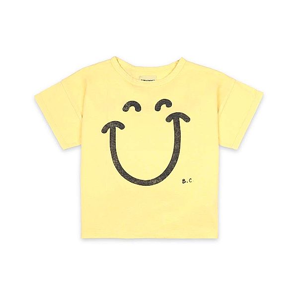 Bobo Choses T-Shirt BIG SMILE in gelb