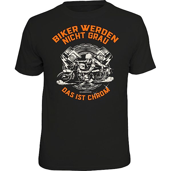 T-Shirt Biker werden nicht grau (Grösse: L)