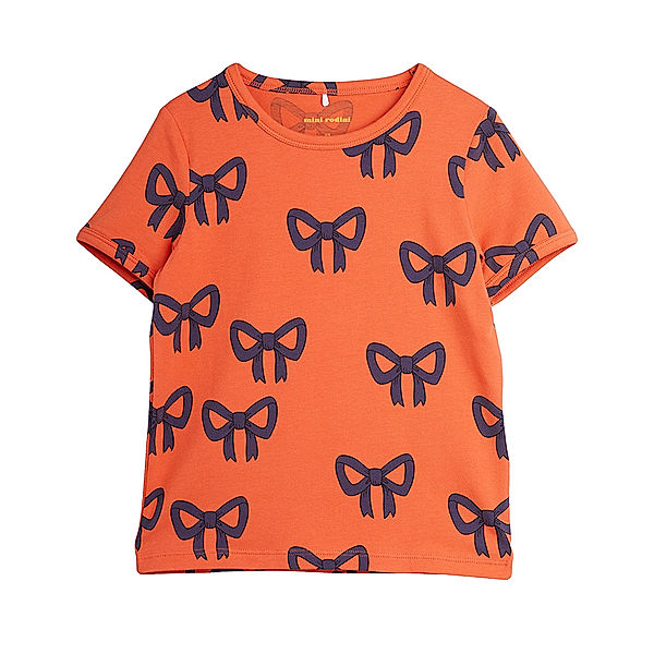 mini rodini T-Shirt BOW AOP in rot