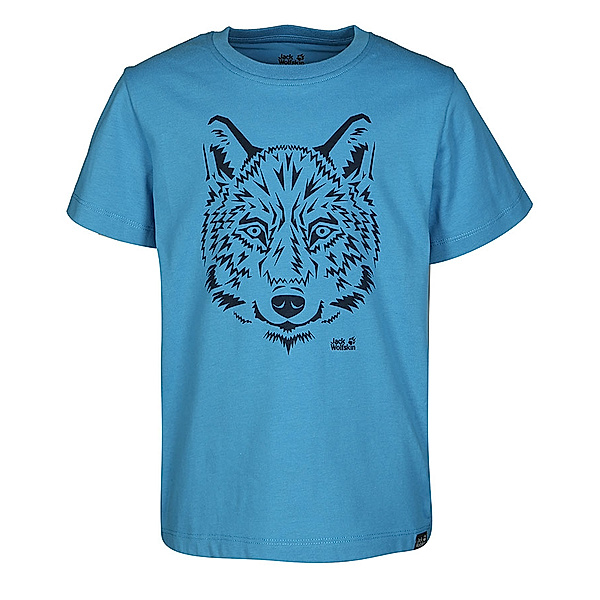 Jack Wolfskin T-Shirt BRAND T KIDS in sky blue
