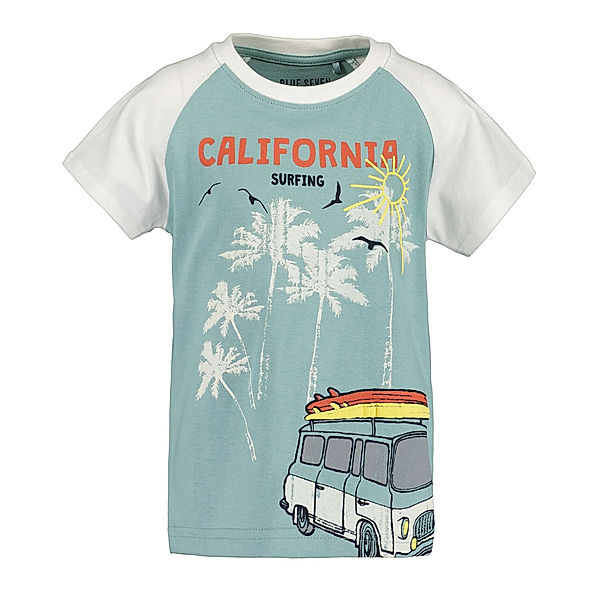 BLUE SEVEN T-Shirt CALIFORNIA in glacier